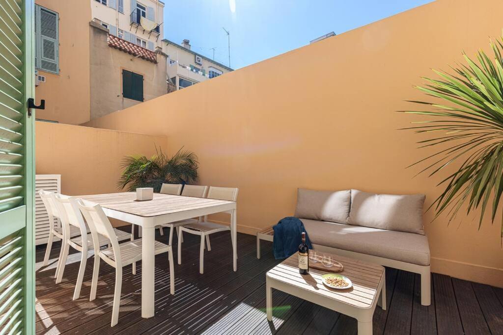 Gubernatis - Beautiful Duplex With Terrace Leilighet Nice Eksteriør bilde