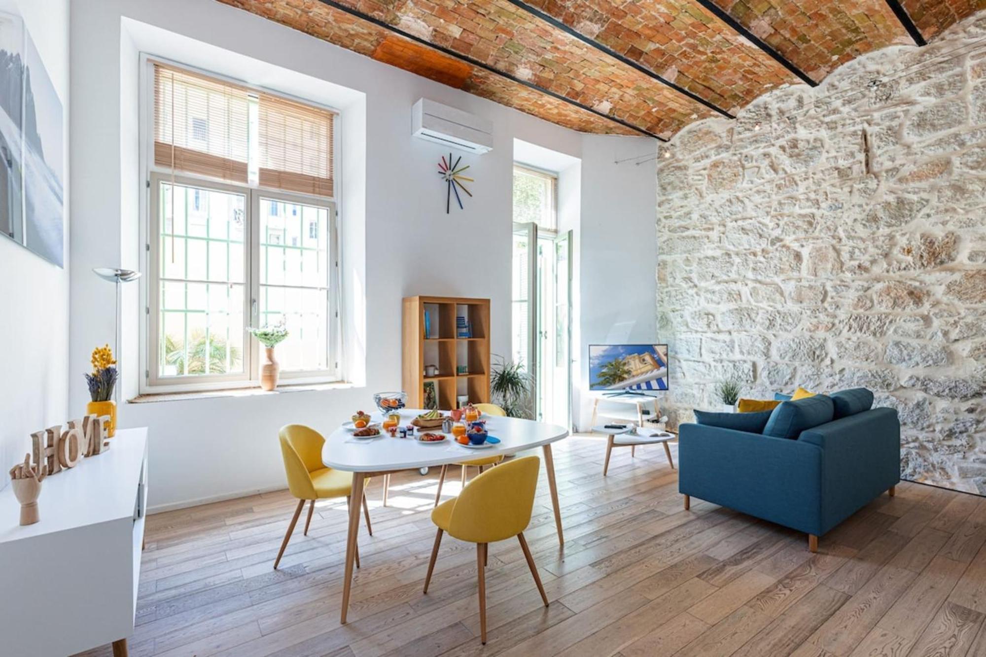 Gubernatis - Beautiful Duplex With Terrace Leilighet Nice Eksteriør bilde