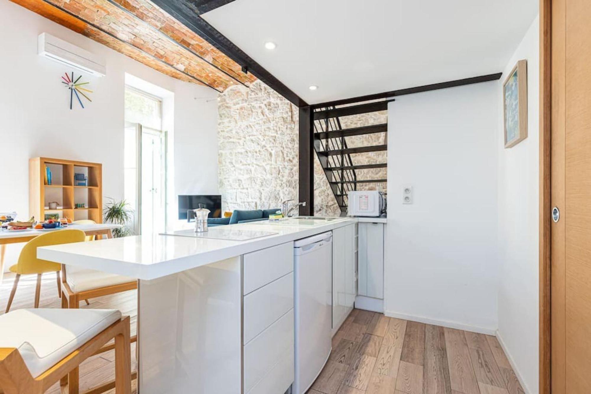 Gubernatis - Beautiful Duplex With Terrace Leilighet Nice Eksteriør bilde