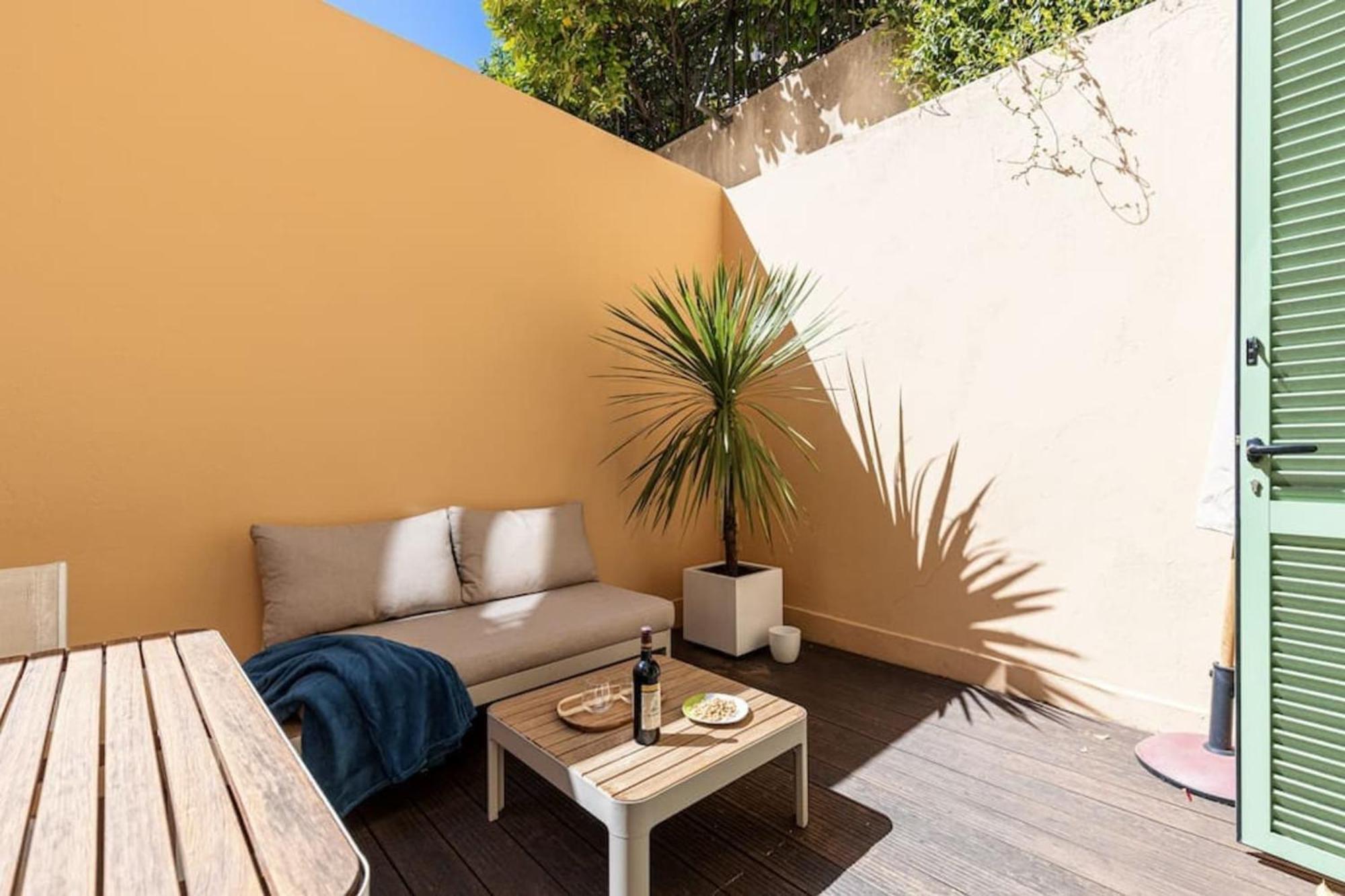 Gubernatis - Beautiful Duplex With Terrace Leilighet Nice Eksteriør bilde